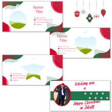 Load image into Gallery viewer, Christmas in July themed footers for your emails.

