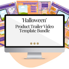 Load image into Gallery viewer, Product Trailer Video &#39;Halloween&#39; Template BUNDLE
