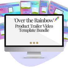 Load image into Gallery viewer, Product Trailer Video &#39;Over the Rainbow&#39; Template BUNDLE
