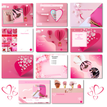Load image into Gallery viewer, Product Trailer Video &#39;Valentine&#39;s Day/Hearts&#39;  Templates for Your Etsy Listings
