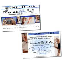 Load image into Gallery viewer, Creating Gift cards, Vouchers, Gift certificates and more for Special Event Marketing will help you drive traffic, increase engagement and sales.,
