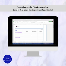 Load image into Gallery viewer, Enthroned Empress™ Business Spreadsheets for Tax Preparation
