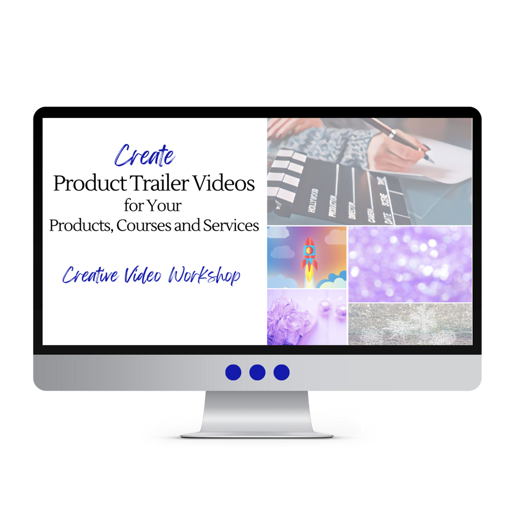 How to Make Product Trailer Videos Workshop 'Create Product Trailer Videos' for Product Owners, Authors, Course Creators, Bloggers, Business Owners, and Entrepreneurs