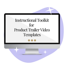 Load image into Gallery viewer, Instructional Toolkit for Video Templates
