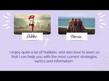 Load and play video in Gallery viewer, &#39;About&#39; Video Templates &#39;Pretty in Pink&#39; for Product Owners, Authors, Course Creators, Bloggers
